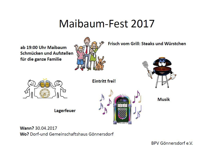 Maibaumfest 2017